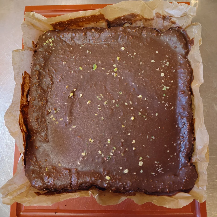 Hazelnut Brownie with Hazelnut Ganache – foto 3